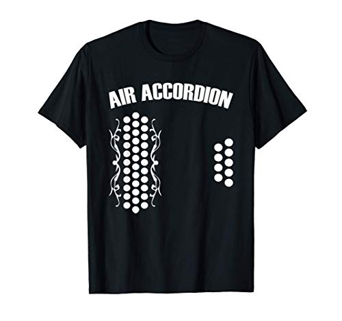 Gran Regalo De Acordeón Acordeonista Instrumentos Musicales Camiseta