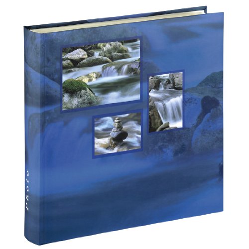 Hama 106255 Álbum de Fotos (100 páginas, Vidrio), Azul