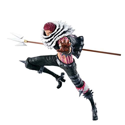 Khosd One Piece Katakuri Figurita Decoración Adornos Coleccionables Juguete Animaciones Modelo de Personaje, Alto-22cm