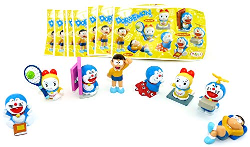Kinder Überraschung Juego de Figuras Sorpresa para niños Doraemon con Todos los folletos de la Serie (Sätze Europa).