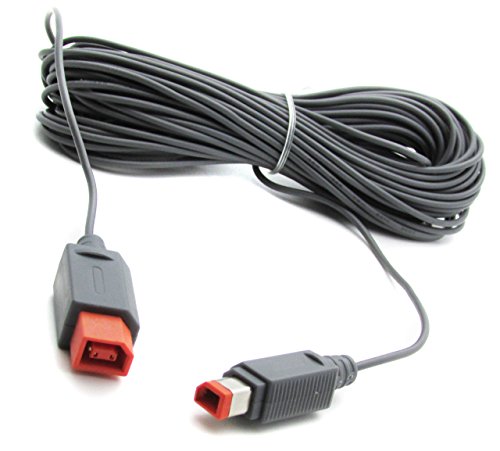 Link-e ®: cable de 4,5 m de extensión de la barra de sensores (barra de sensores con cable) en la Nintendo Wii