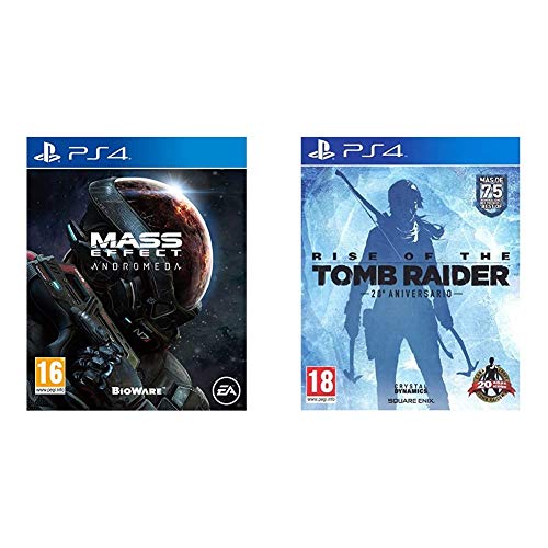 Mass Effect - Andromeda (PS4) + Rise Of The Tomb Rider: 20 Aniversario