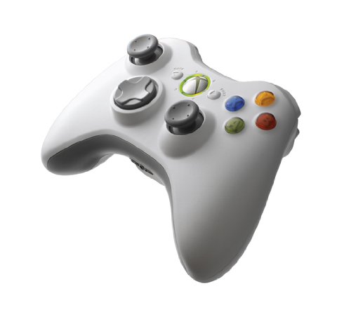 Microsoft - Mando Inalámbrico, Color Blanco - Edición Limitada (Microsoft Xbox 360)