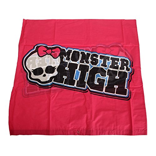 Monster High - Funda de Almohada Cuadrada para niñas (80cm x 80cm)