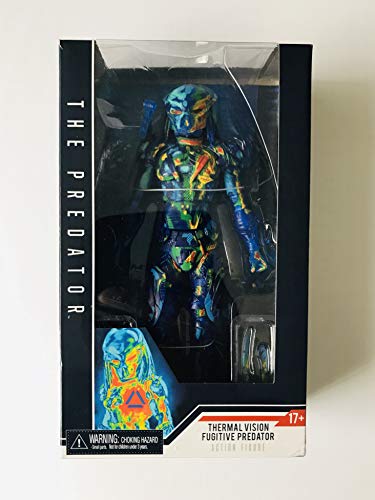 NECA- The Fugitive Figura Predator Vision Térmica, Multicolor (NECA51578)