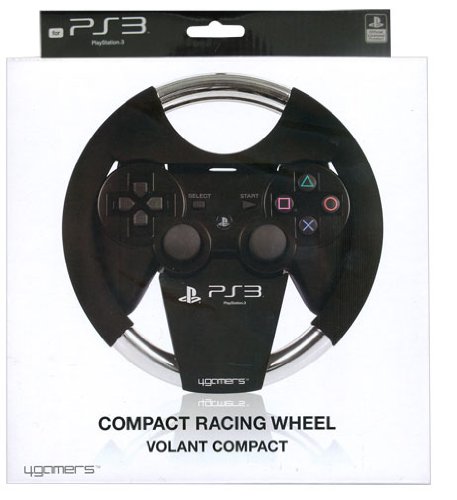 Officially Licensed Compact Racing Wheel (PS3) - Control Pad Sold Separately [Importación inglesa]