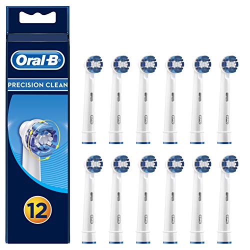 Oral-B Precision Clean Cabezales de Recambio, Pack de 12 Unidades
