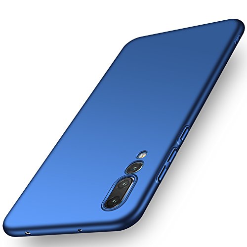 ORNARTO Funda Huawei P20 Pro, HW P20 Pro Carcasa [Ultra-Delgado] [Ligera] Mate Anti-arañazos y Antideslizante Protectora Sedoso Caso para Huawei P20 Pro(2018) 6.1' Azul