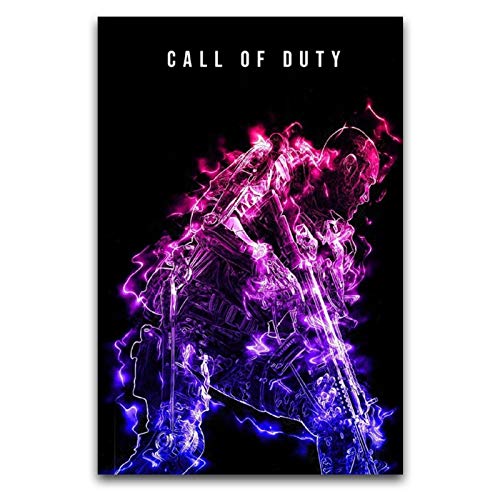 Póster de animación de Call of Duty 4 Modern Warfare para decoración de pared, 30 x 45 cm