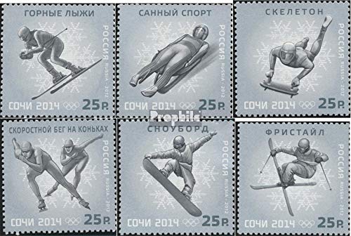 Prophila Collection Russland 1873I-1878I (Completa.edición.) con Año 2012 2012 olímpicos Juegos de Invierno (Sellos para los coleccionistas) Deportes de Invierno