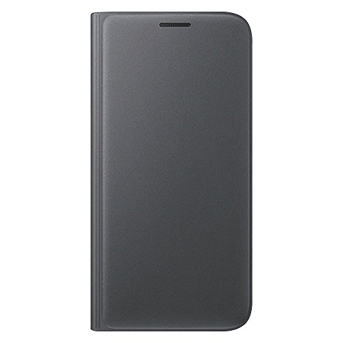 SAMSUNG Flip Wallet - Funda con Tapa Galaxy S7, Color Negro