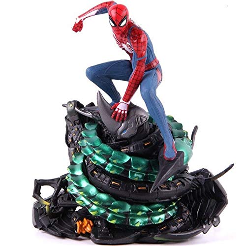 SHOP YJX PS4 Spider-Man Collectores Edición Spiderman Figura acción PVC Estatua Coleccionable 18 cm Modelo de Juguete