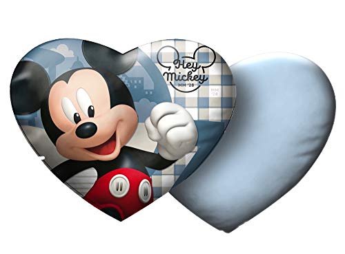Star Disney Mickey Mouse & Friends Cojín de Terciopelo Impreso, tamaño 35 x 30 cm