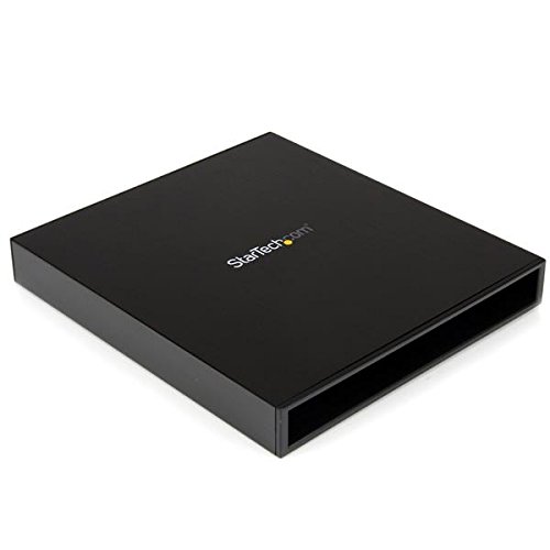 Startech SLSODDU33B - Caja USB 3.0 para unidad óptica (CD, DVD de 5.25"), Color Negro