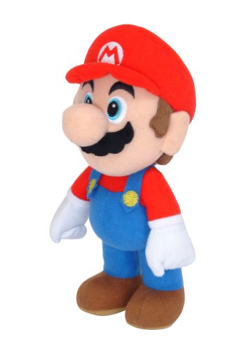 SUPER MARIO - Muñeco de Peluche de Mario (21 cm)