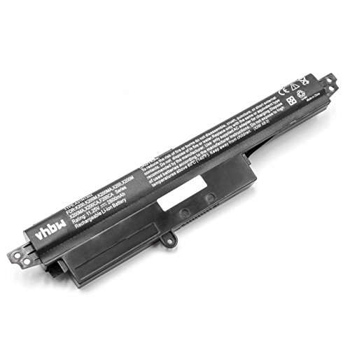 vhbw Li-Ion batería 2600mAh (11.25V) Negro para Ordenador portátil Laptop Notebook ASUS Sonic Master R202CA