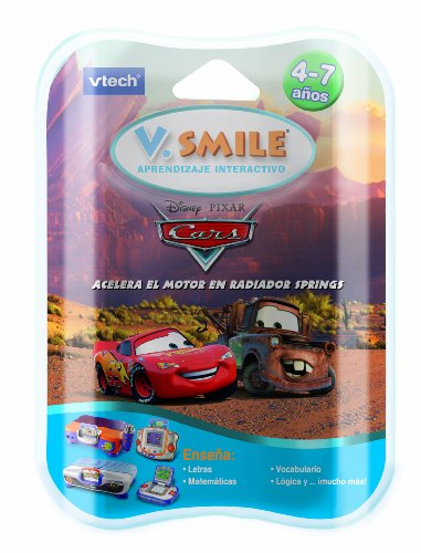 VTech V.Smile - Juego Educativo, Cars para V.S.Motion (80-084407)
