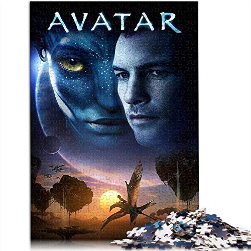 YITUOMO 300 piezas rompecabezas para adultos juegos de rompecabezas Avatar película póster clásico rompecabezas desafiante juego de puzzle, gran opción de regalo 38 x 26 cm