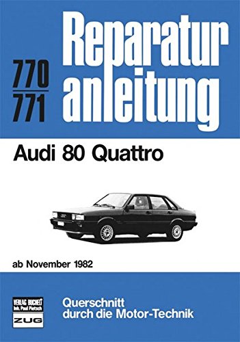 Audi 80 Quattro. Ab November 1982