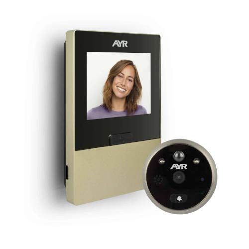 Ayr Mirilla Digital Grabadora con WI-FI 760-N, Niquel Mate, 0