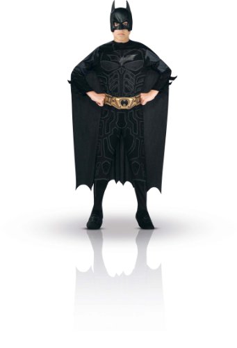 Batman Disfraz infantil, colección The Dark Knight Rises, S (Rubie's Spain 880400-S)
