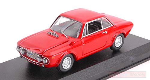 Best Model BT9736 Lancia Fulvia Rallye 1.6 HF FANALONE 1969 Rosso Corsa 1:43 Compatible con