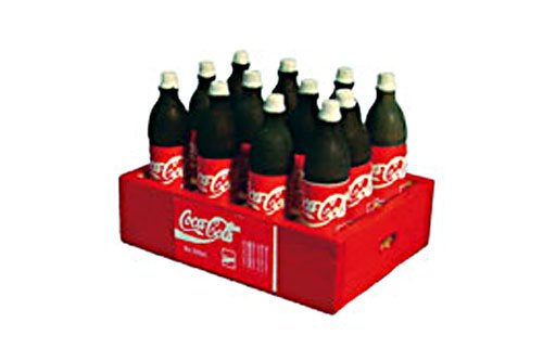 Caja de 12 Coca-Colas en miniatura. Escala 1/12. Para casa de muñecas. CHA36D1243