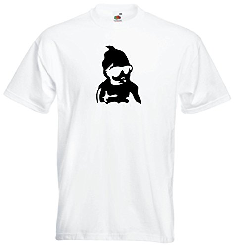 Camiseta de los hombres y los niños - JDM / Die Cut - T-Shirt - blanco - Baby born - XXL
