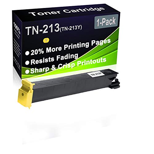 Cartucho de tóner de alto rendimiento compatible TN-213 TN-213Y (A0D7252), color amarillo
