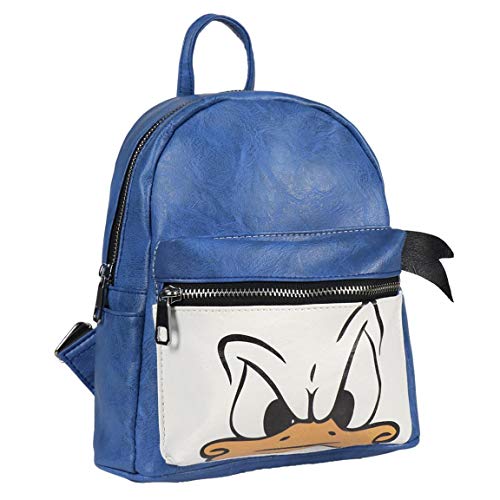 Cerdá 2100002366 Mochila Casual Moda Disney Donald, Azul, 25 cm