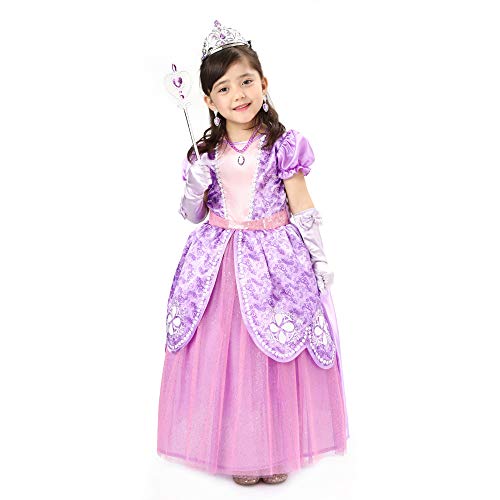 Disfraces de Princesas para niñas para Sophia Juego de imaginación 5-6 años