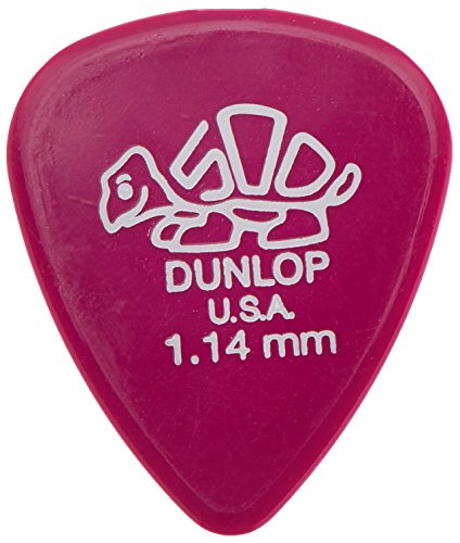 Dunlop 41 Púas DELRIN 500 STANDARD Big Pack magentarojas 1.14 mm