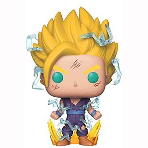 Figura de Acción Anime Anime Figure Dragon Ball Action Figura Mini hijo Gohan 10cm Super Saiyan Man 2 Figurine Collection Ornamentos Decoración Modelo Modelo Juguetes Doll Regalo ( Color : Songohan )