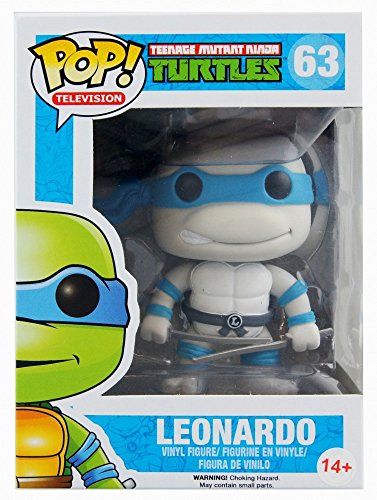 Funko 10077 - Figura de Las Tortugas Ninja, Leonardo Greyscale Variant
