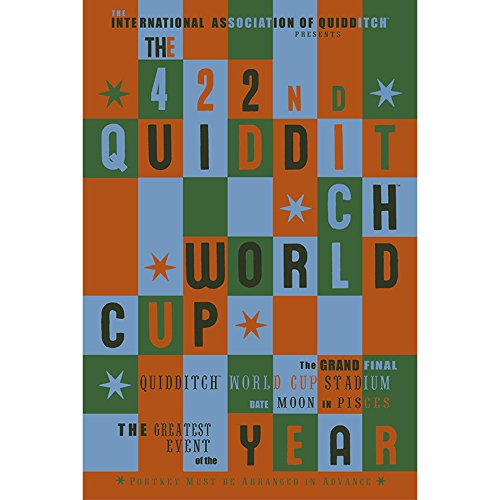 Grupo Erik Editores Poster Harry Potter Quidditch World Cup