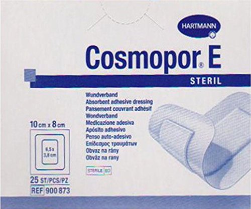 Hartmann Cosmopor E Apósitos, 10 x 8 cm, 25 unidades