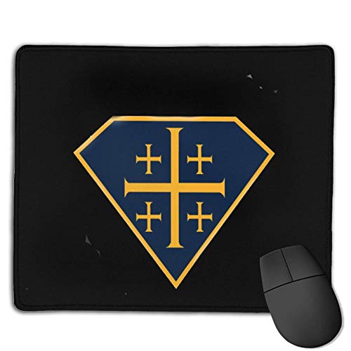 Holy Cross Blue Line (3) diseños personalizados antideslizante base de goma para juegos de ratón, PC, ordenadores, ideal