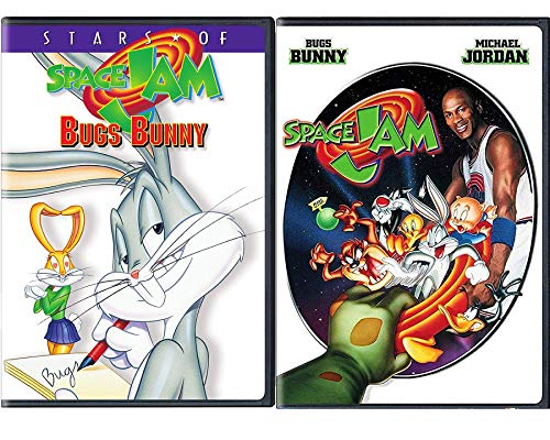 Hot Cross Bunny Ready to Jam! Tune Squad 2 Pack Space Jam Classic Family DVD Looney Tunes & Michael Jordan wacky Basketball fun + Cartoon Stars Bugs Sport six hilarious escapades