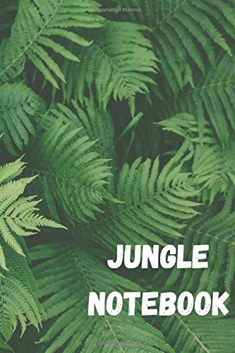 JUNGLE NOTEBOOK: 6 x 9 inches and 120 pages.