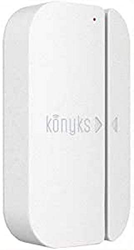 Konyks Senso, Detector de Apertura Wi-Fi, Compatible con Alexa y Google Home, notificaciones Via teléfonos Inteligentes y acciones en Otros Dispositivos