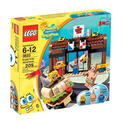 LEGO Bob Esponja 3833 - Aventuras en el Krustáceo Krujiente