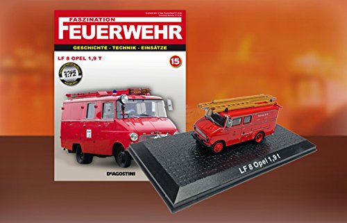 LF 8 Opel 1.9T – Camión bomberos Feuerwehr Bomberos DIE CAST 1:72