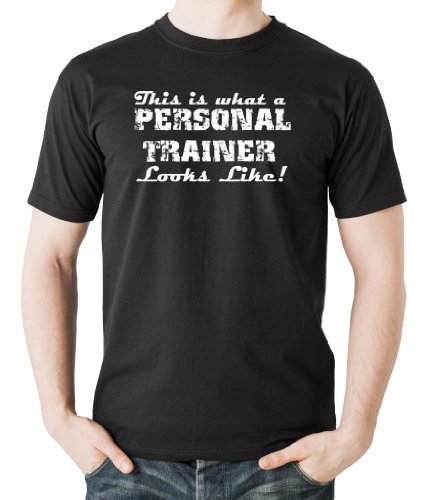 Milky Way Tshirts Personal Trainer Camiseta Gimnasia Camiseta de los Hombres Medium Negro