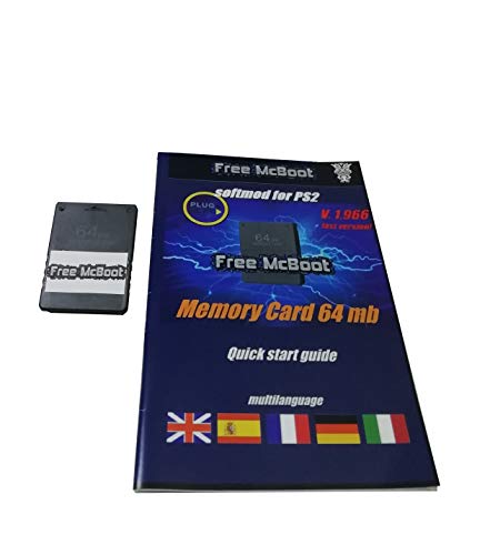MpGames Free McBoot Memory Card PS2 64 MB Playstation 2 FMCB 1.966 freemcboot