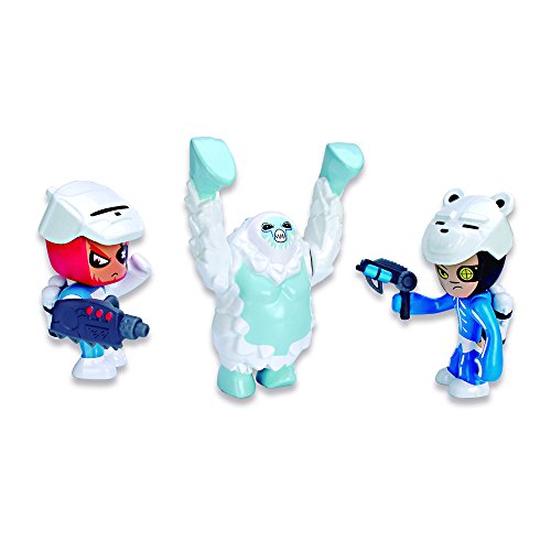 Mutant Busters - Set 3 figuras nieve (Famosa 700012142)