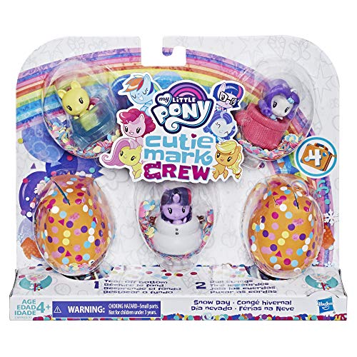 My Little Pony – Figuras Cutie Mark Crew Confettis Surprises – Caja de 5 Cutie Mark Crew – Gran Gala – 5 cm