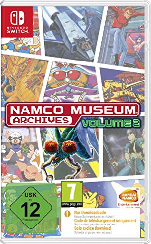 Namco Museum Archives Vol.2 Switch Code in a box [Importación alemana]