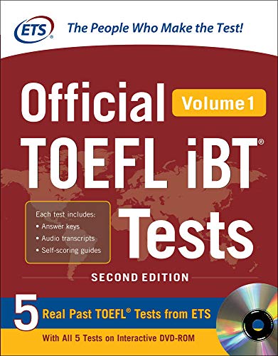 Official TOEFL IBT testes. Con DVD-ROM (Vol. 1) (Official Toefl iBT Tests)