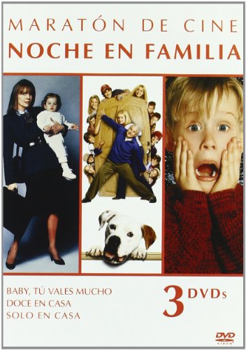 Pack Maraton De Cine: Noche En Familia:Tu Vales Mucho + Doce En Casa + Solo En Casa [DVD]
