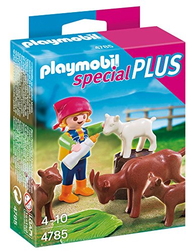 PLAYMOBIL Especiales Plus - Niña con Cabras, playset (4785)